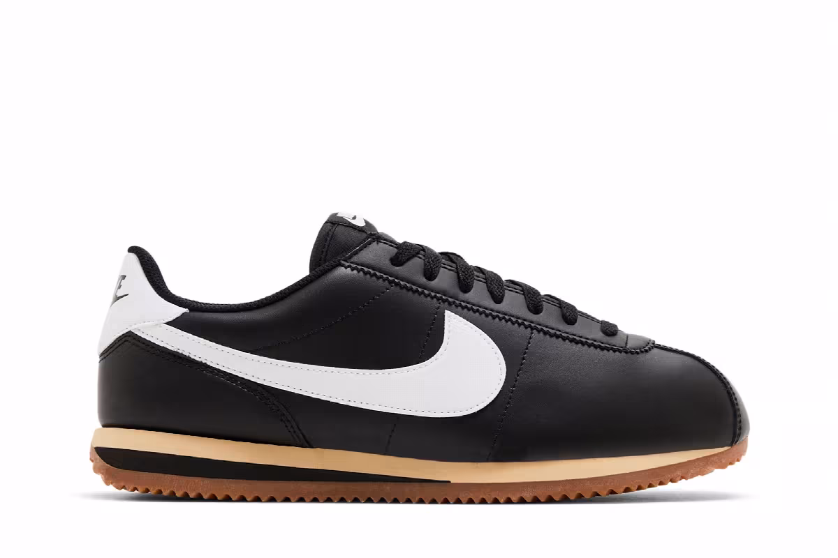 Nike Cortez Black Sesame, view 2