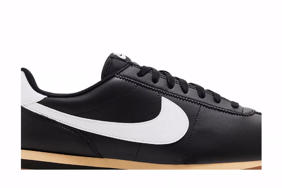 Nike Cortez Black Sesame, view 3
