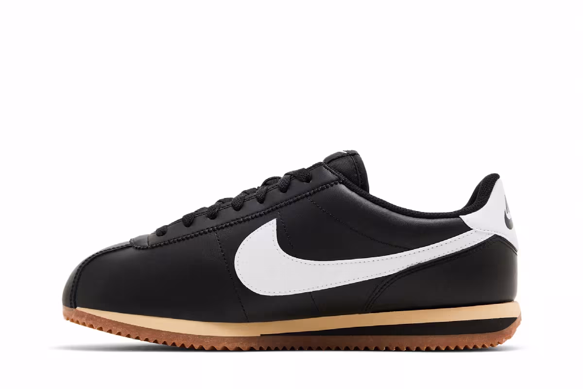 Nike Cortez Black Sesame, view 4