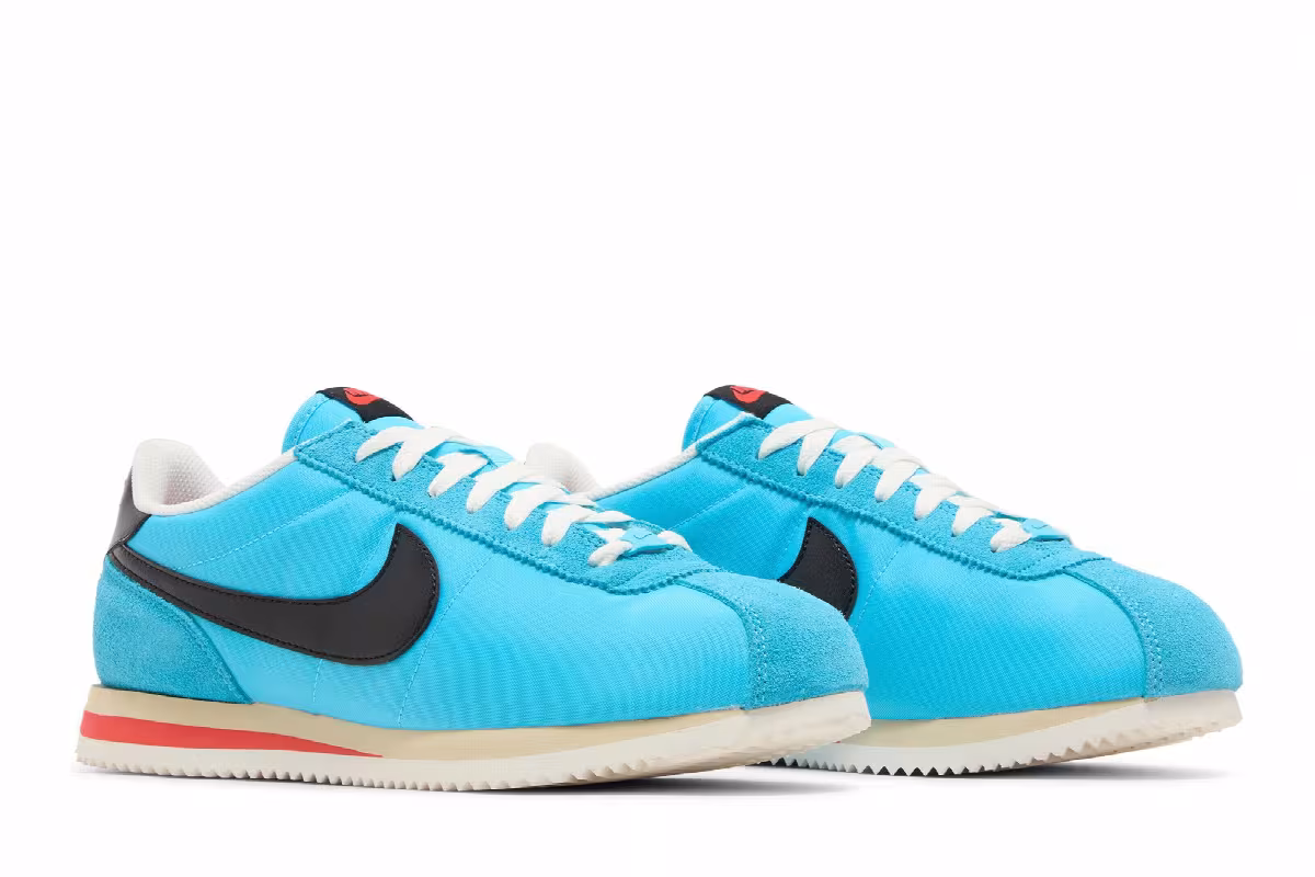 Nike Cortez TXT Baltic Blue, view 9