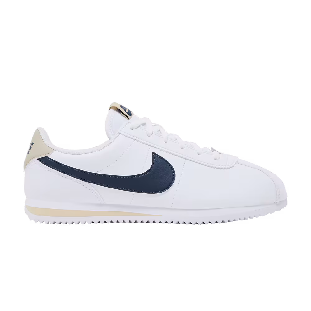 Nike Cortez GS White Khaki Thunder Blue