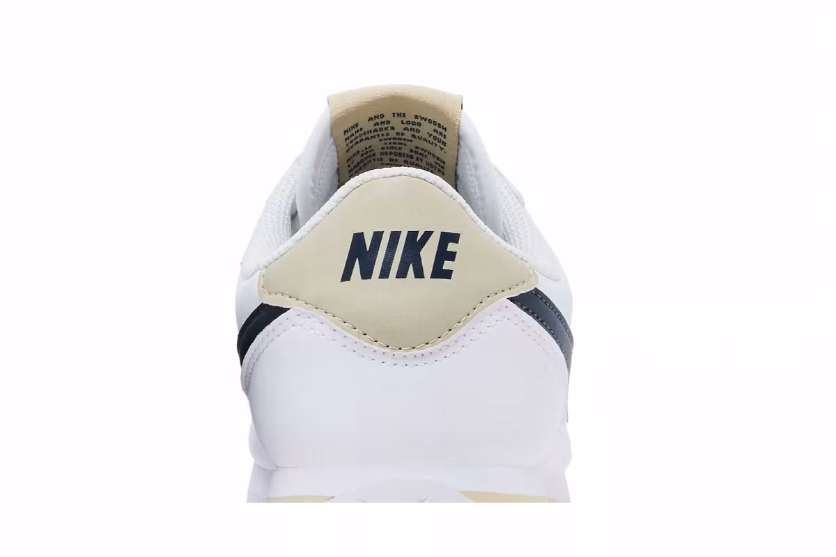 Nike Cortez GS White Khaki Thunder Blue, view 8