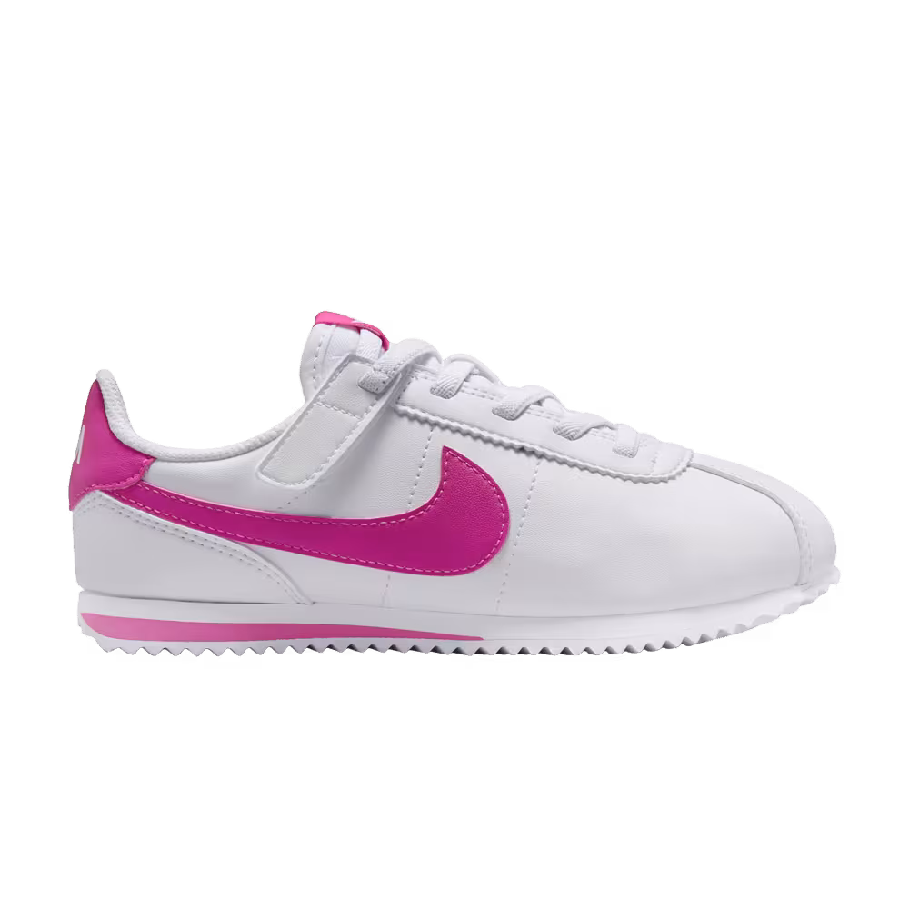 Nike Cortez EasyOn PS White Laser Fuchsia