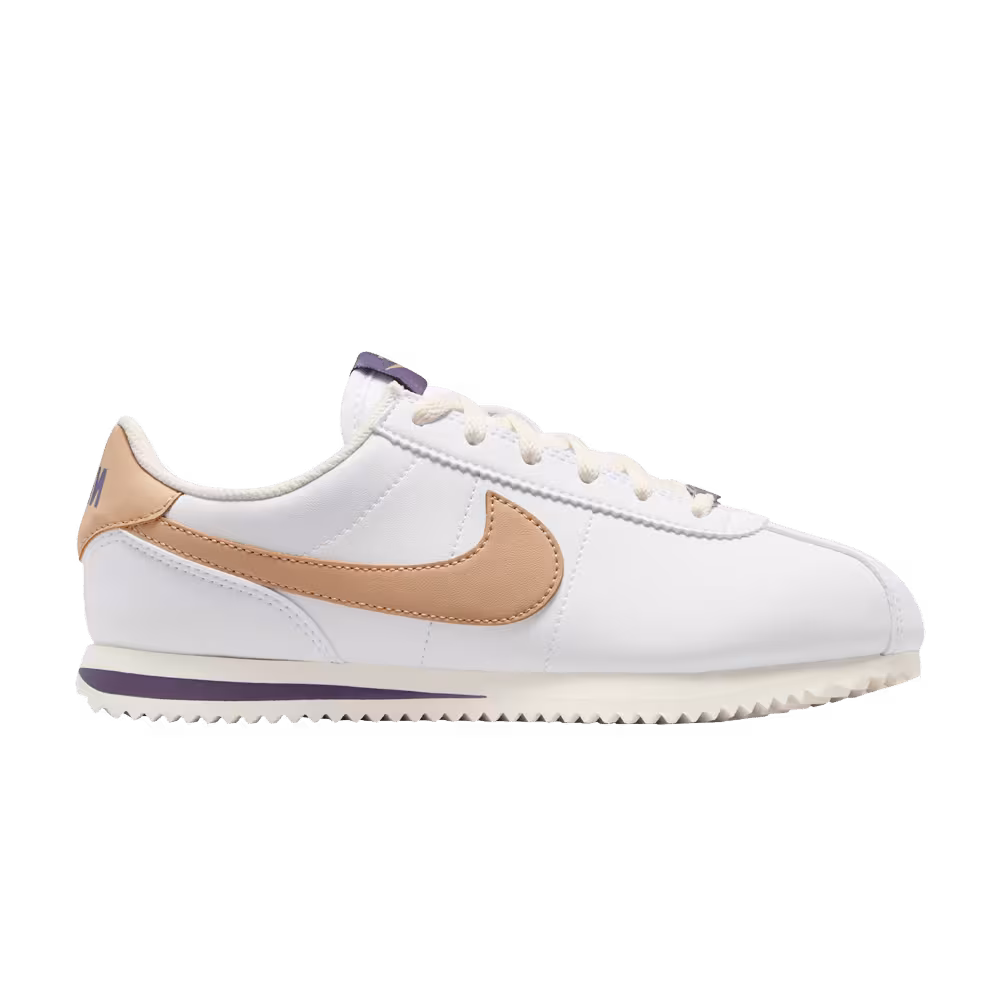 Nike Cortez GS White Dark Raisin Hemp