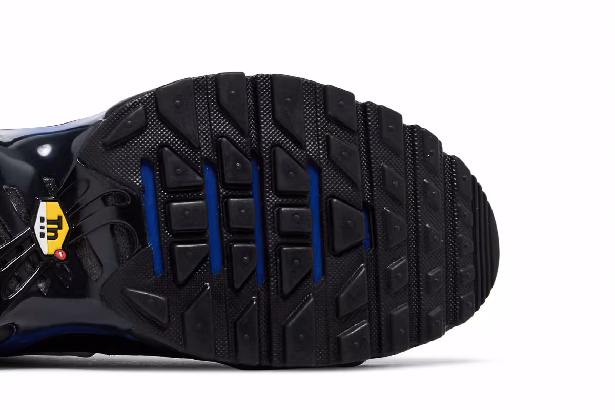 Nike Air Max Plus Premium Black Racer Blue, view 6