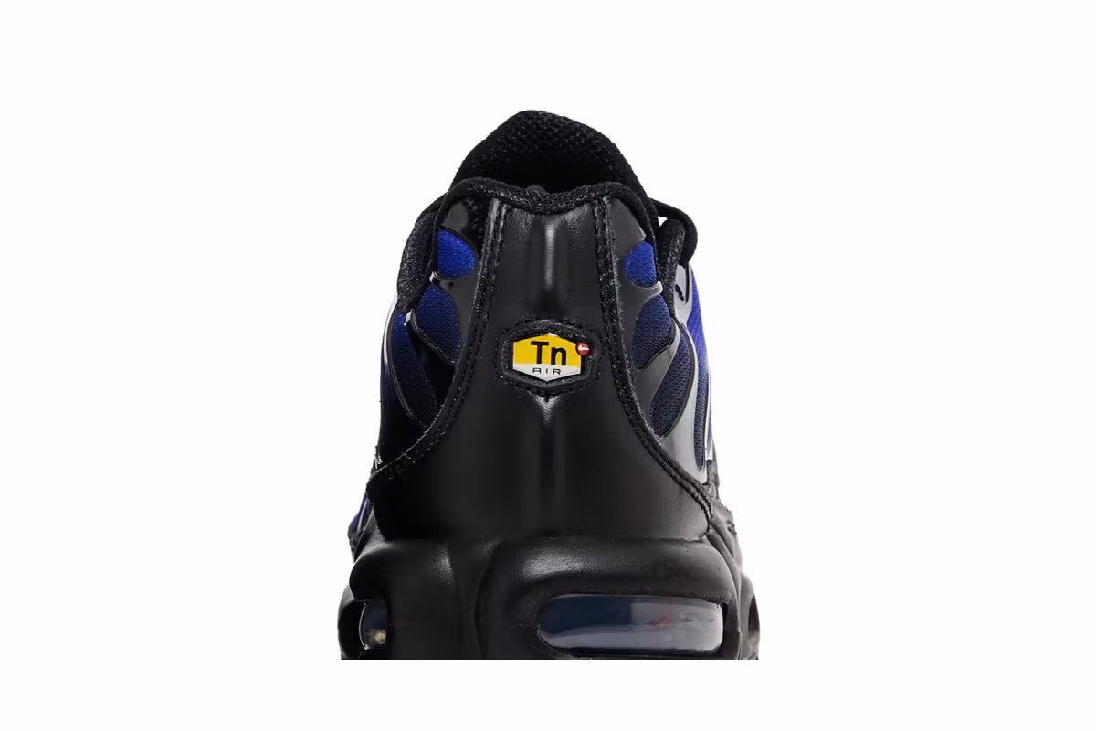 Nike Air Max Plus Premium Black Racer Blue, view 8