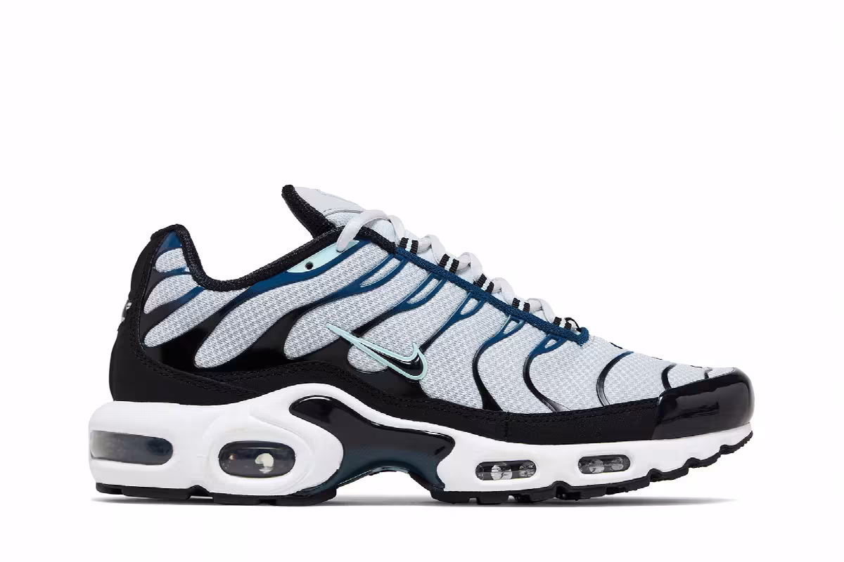 Nike Air Max Plus Pure Platinum Court Blue, view 2