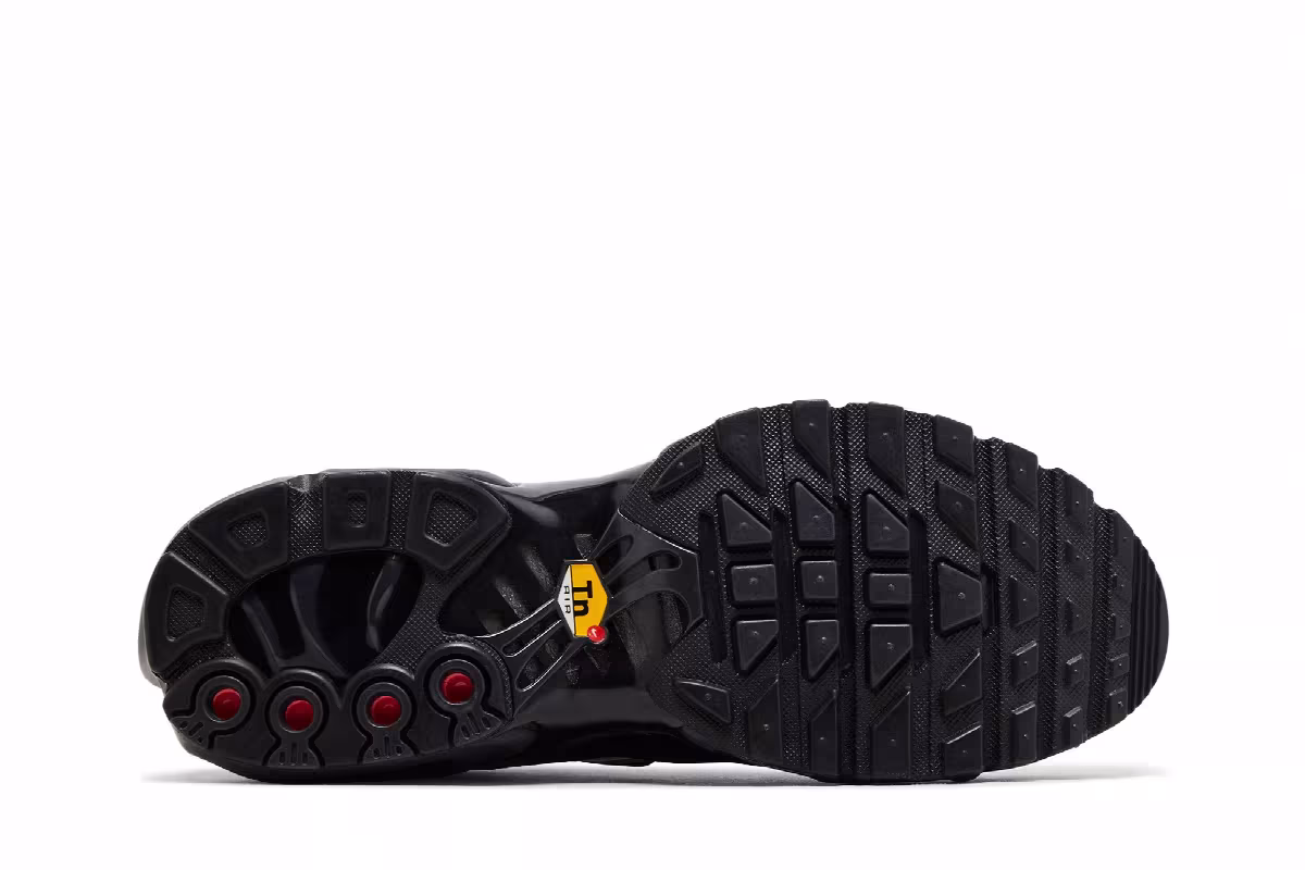 Nike Women's Air Max Plus SE Black Chrome Silver, view 5