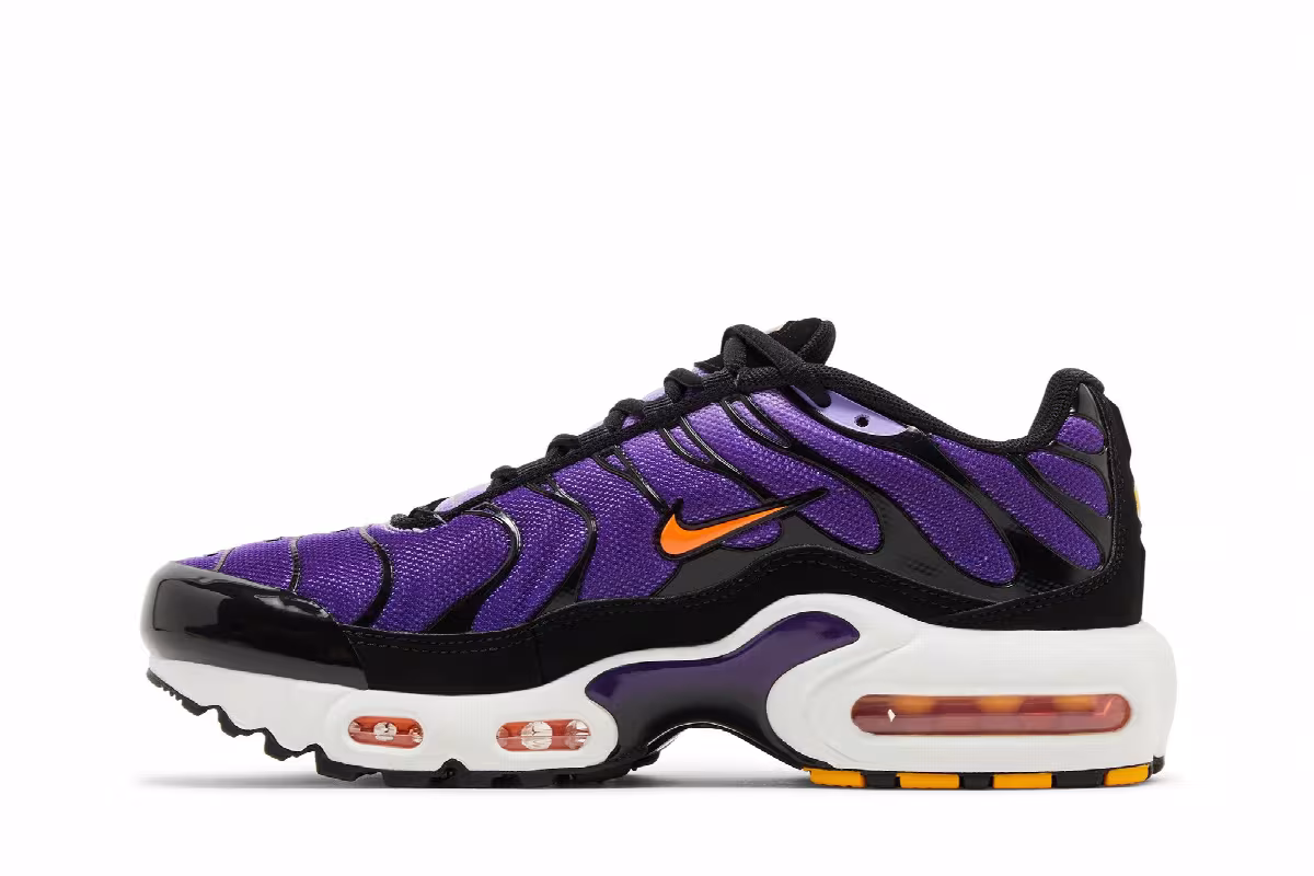 Nike Air Max Plus OG GS Voltage Purple 2024, view 4