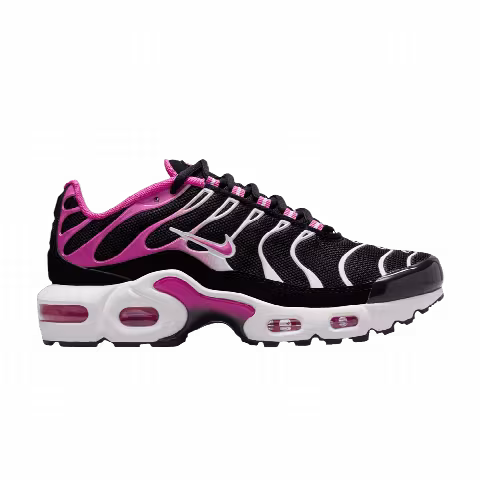 Nike Air Max Plus GS 'Black Laser Fuchsia'
