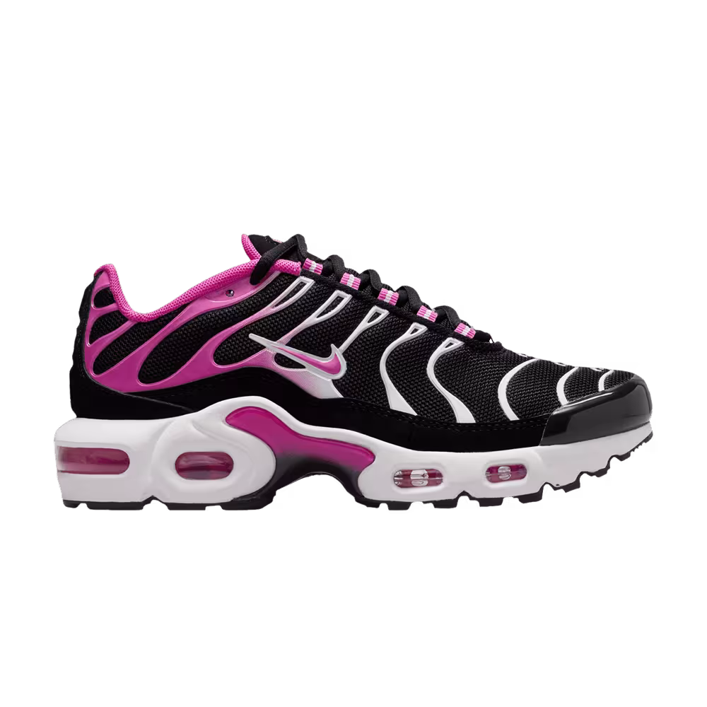 Nike Air Max Plus GS Black Laser Fuchsia
