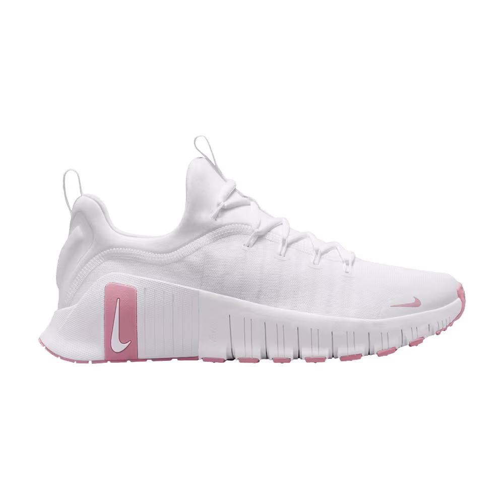 Nike Women's Free Metcon 6 White Elemental Pink