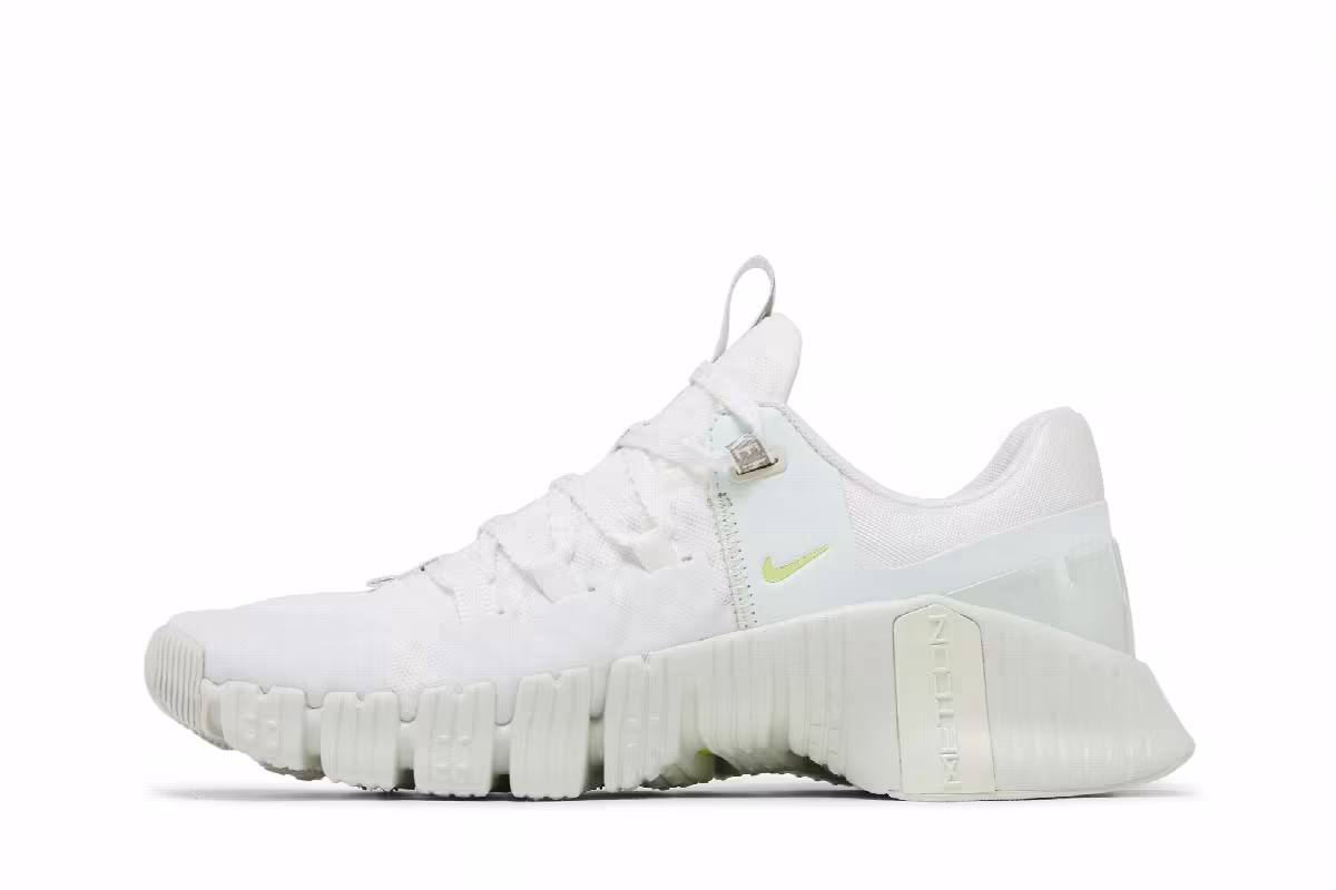 Nike Women's Free Metcon 5 Premium Summit White Sea Glass, view 4