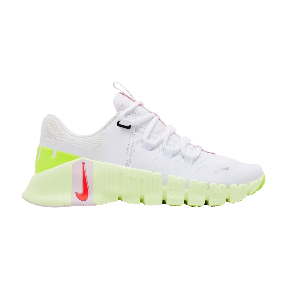 Nike Women's Free Metcon 5 White Barely Volt