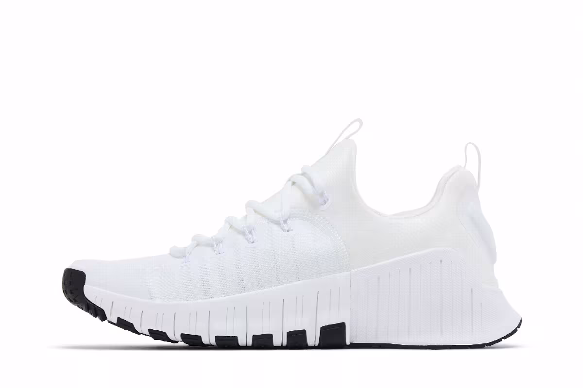 Nike Free Metcon 6 White Picante Red, view 4