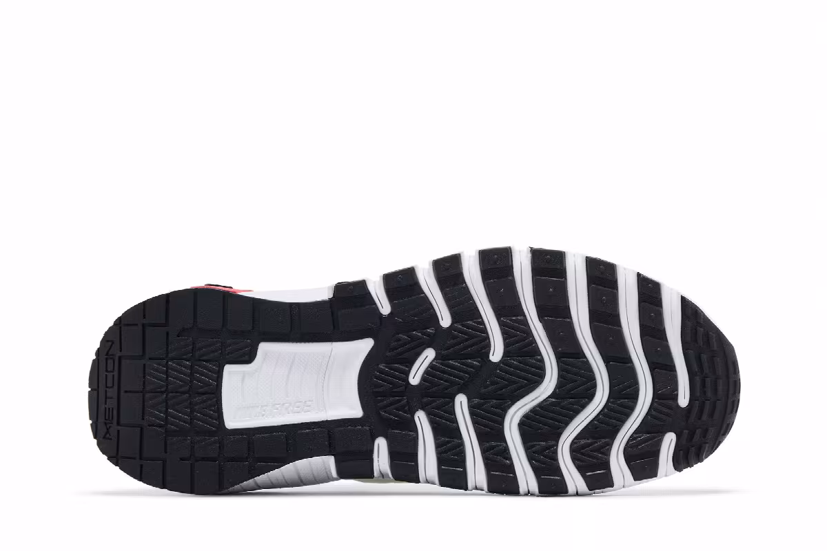 Nike Free Metcon 6 White Picante Red, view 5