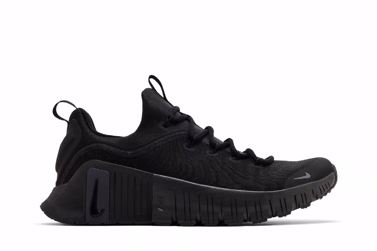 Nike Free Metcon 6 Black Anthracite, view 2