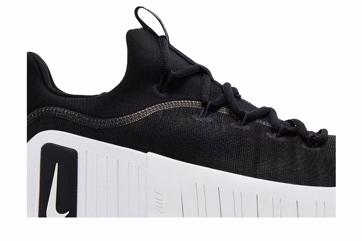 Nike Free Metcon 6 Black White, view 3