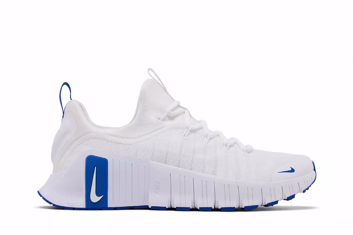 Nike Free Metcon 6 White Game Royal, view 2