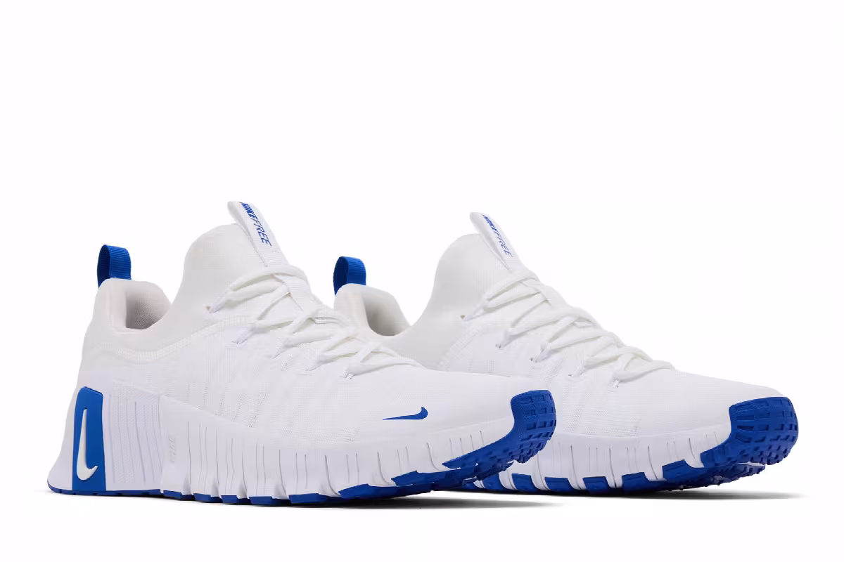 Nike Free Metcon 6 White Game Royal, view 9