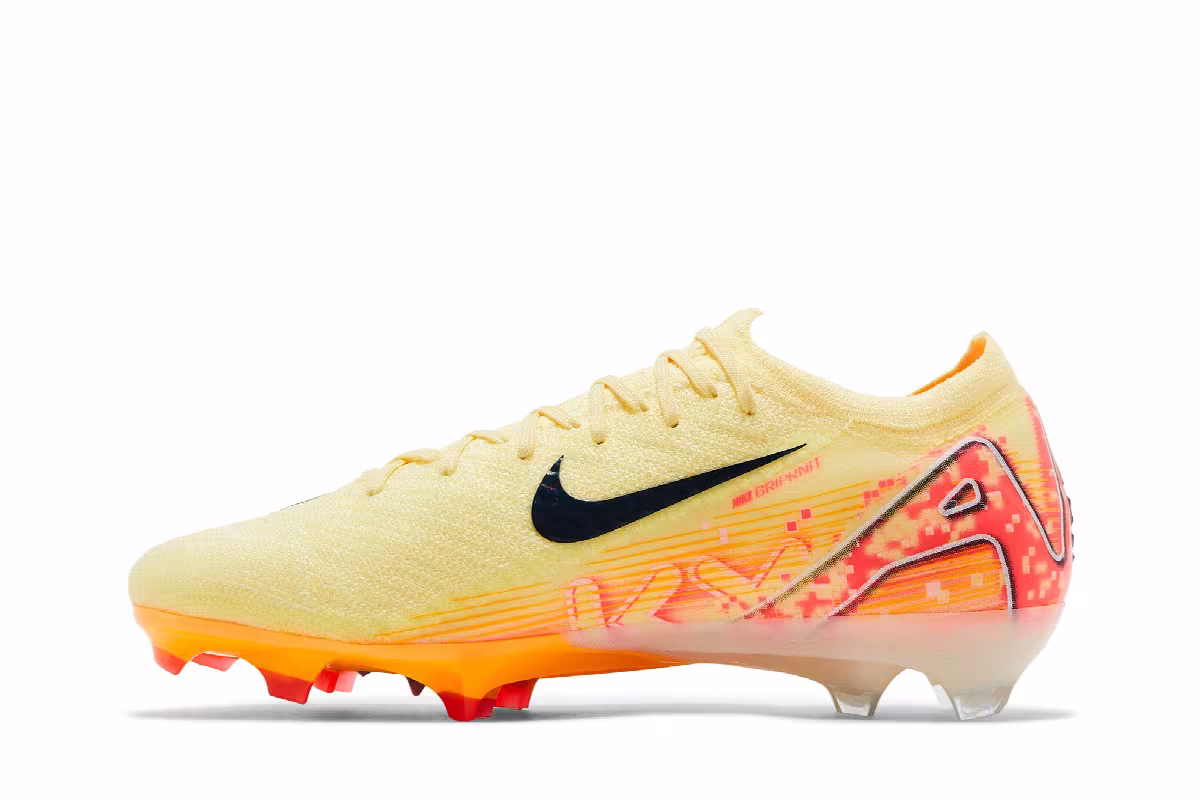 Kylian Mbappé x Nike Zoom Mercurial Vapor 16 Elite FG Light Laser Orange, view 4