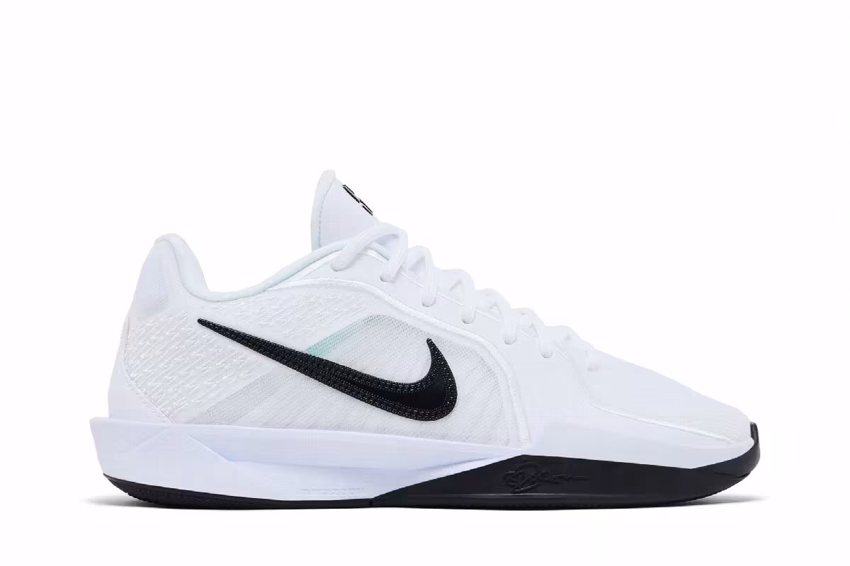 Nike Women's Sabrina 2 TB White Black, view 2