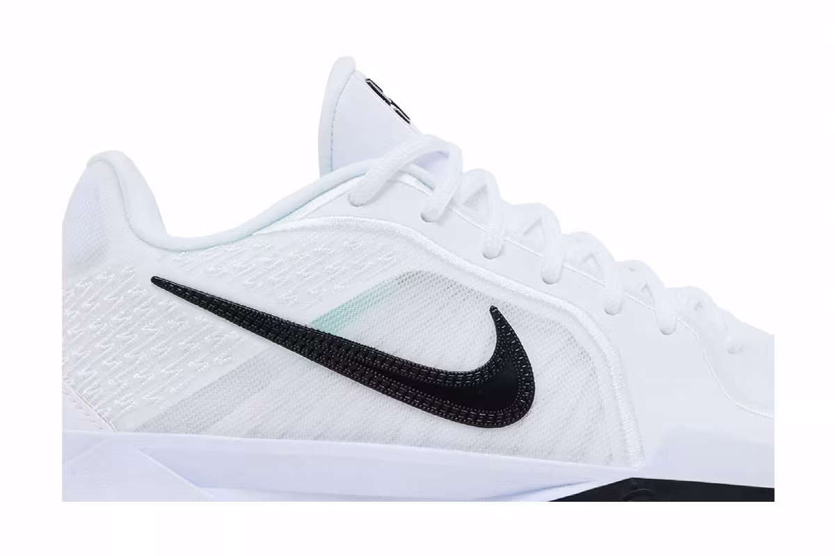 Nike Women's Sabrina 2 TB White Black, view 3