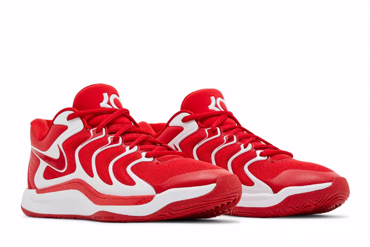 Nike KD 17 TB University Red, view 9