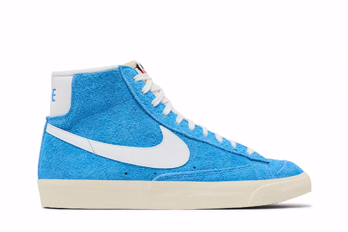 Nike Blazer Mid University Blue, view 2