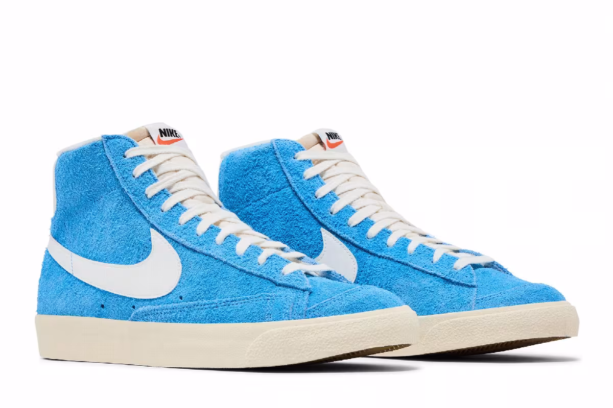 Nike Blazer Mid University Blue, view 9