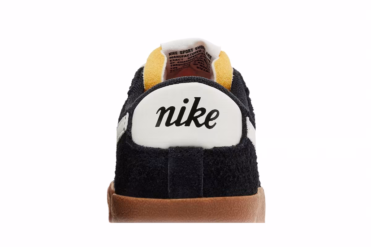 Nike Women's Blazer Low Black Gum, view 8