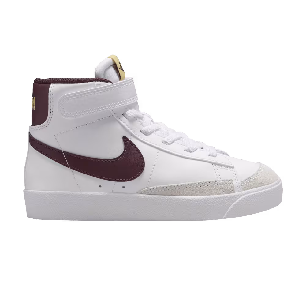 Nike Blazer Mid White Burgundy Crush