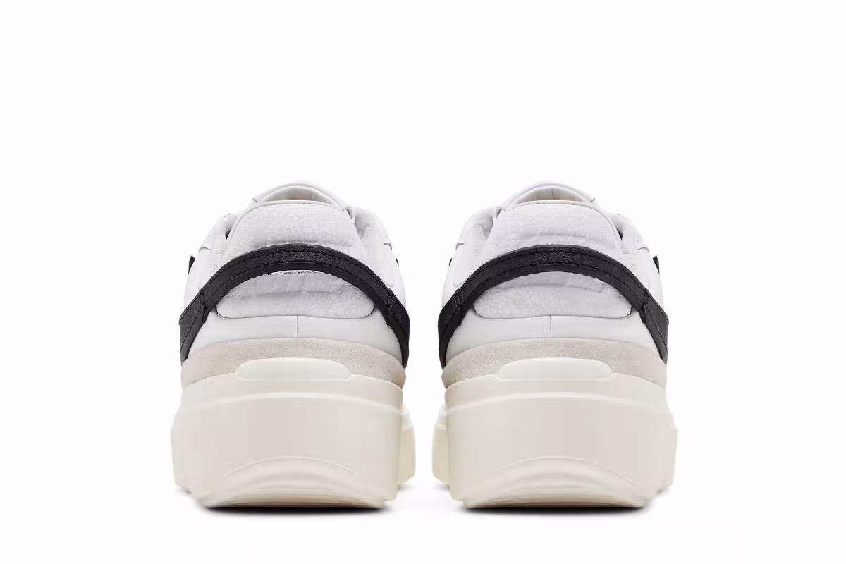 Nike Blazer Phantom Low White Black, view 7