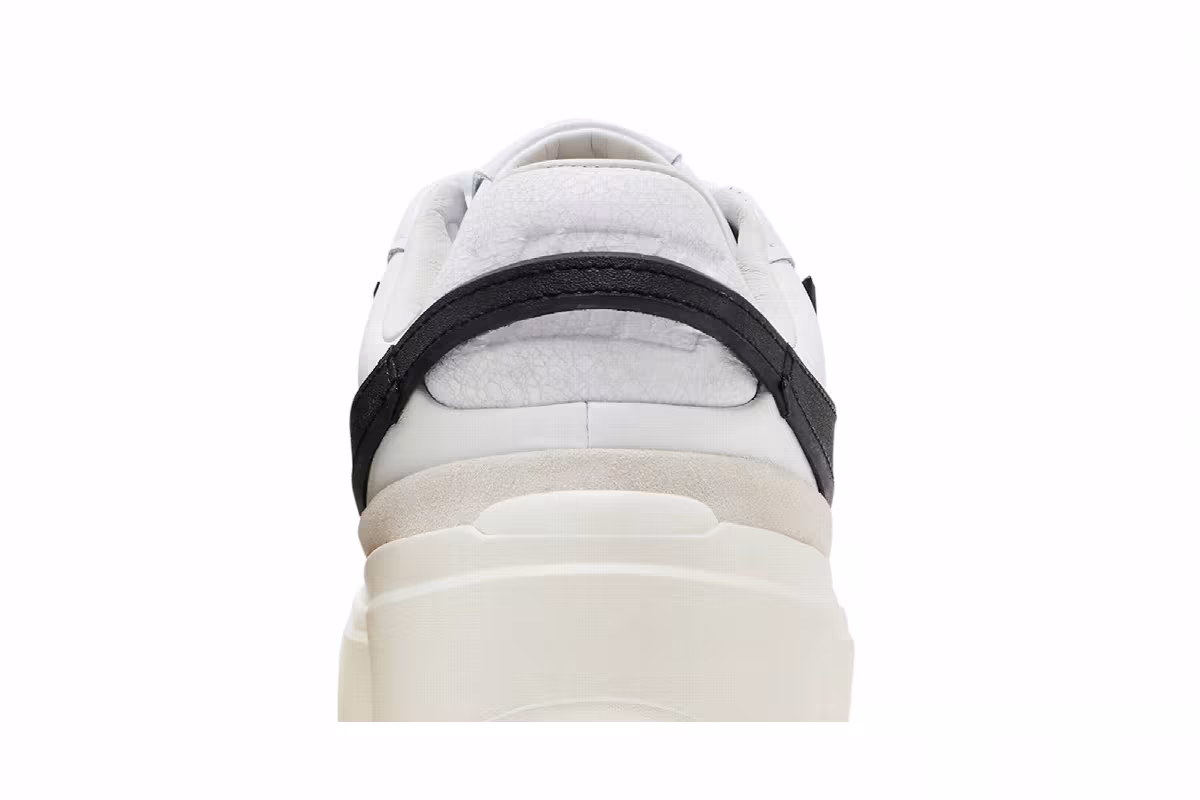 Nike Blazer Phantom Low White Black, view 8