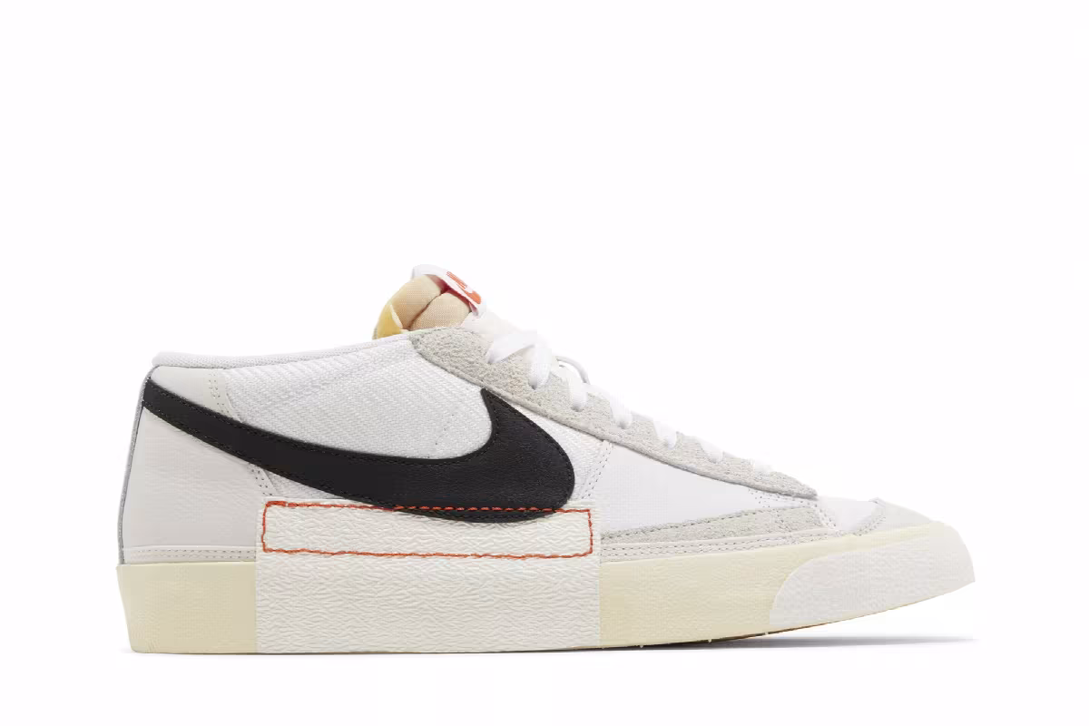 Nike Blazer Low Pro Club White Black, view 2