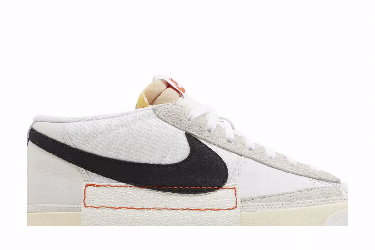 Nike Blazer Low Pro Club White Black, view 3
