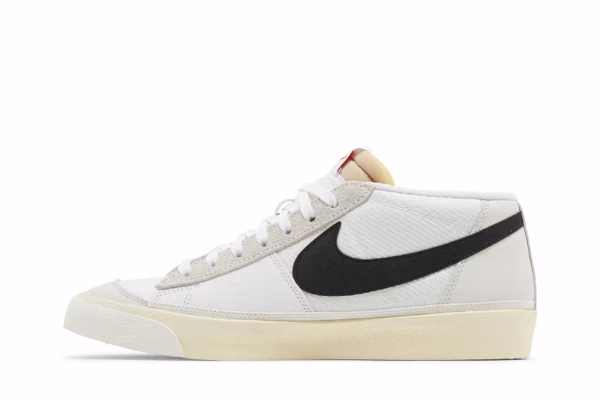 Nike Blazer Low Pro Club White Black, view 4