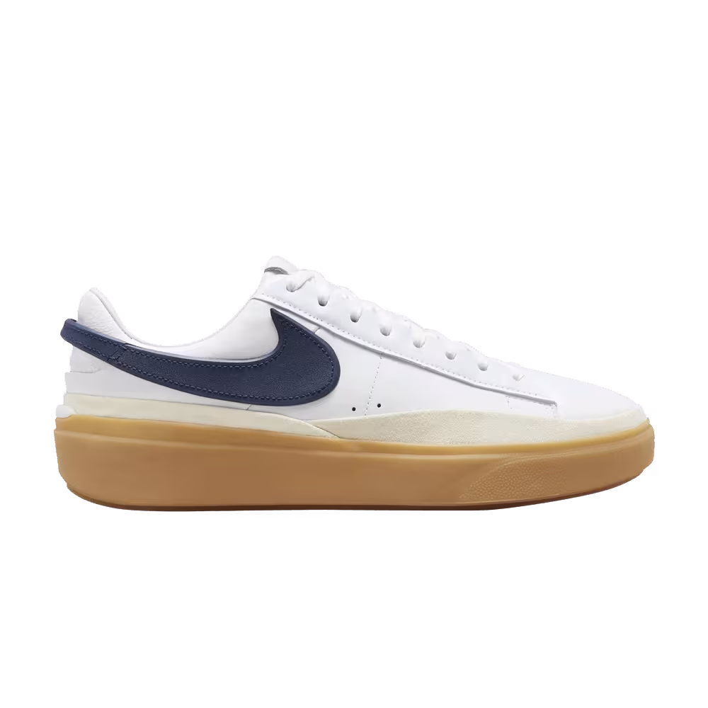 Nike Blazer Phantom Low White Midnight Navy Gum