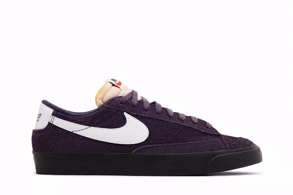 Nike Women's Blazer Low Purple Suede, view 2