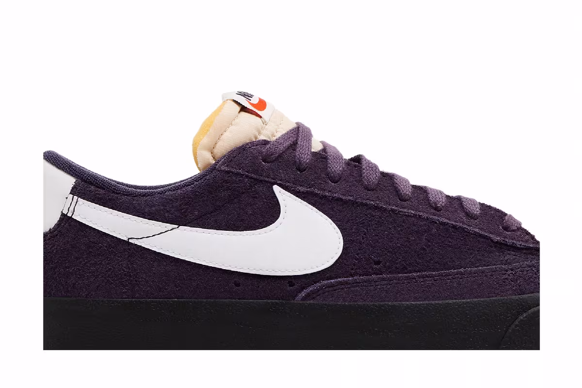 Nike Women's Blazer Low Purple Suede, view 3