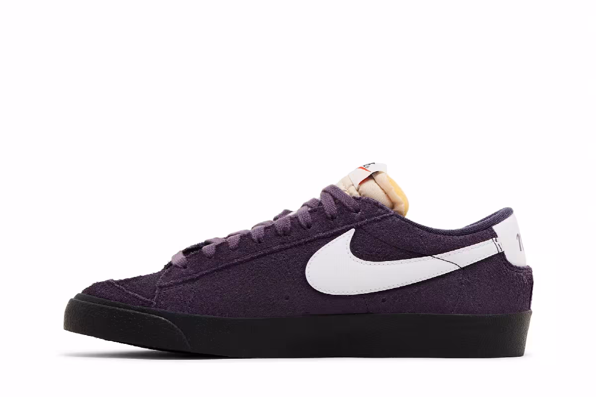 Nike Women's Blazer Low Purple Suede, view 4