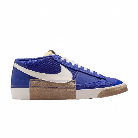 Nike Blazer Low Pro 'Deep Royal Blue/Gum Light Brown/Metallic Gold/Pale Ivory'