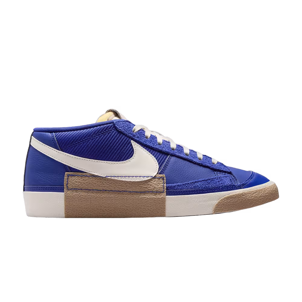 Nike Blazer Low Pro Deep Royal Blue/Gum Light Brown/Metallic Gold/Pale Ivory