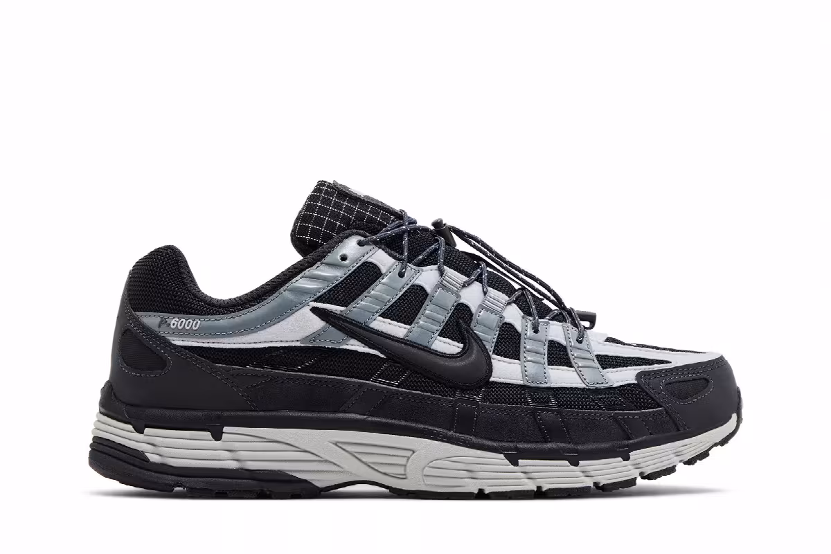 Nike P-6000 Premium Anthracite Smoke Grey, view 2