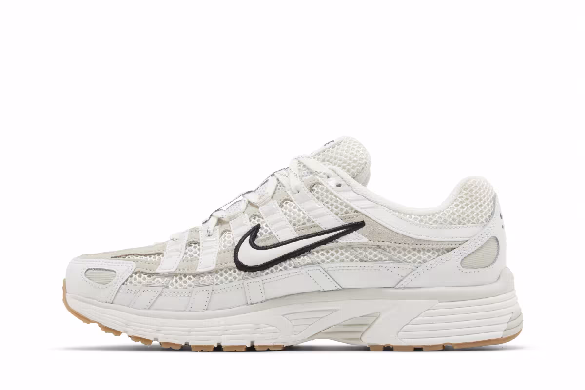 Nike P-6000 Summit White Light Bone, view 4