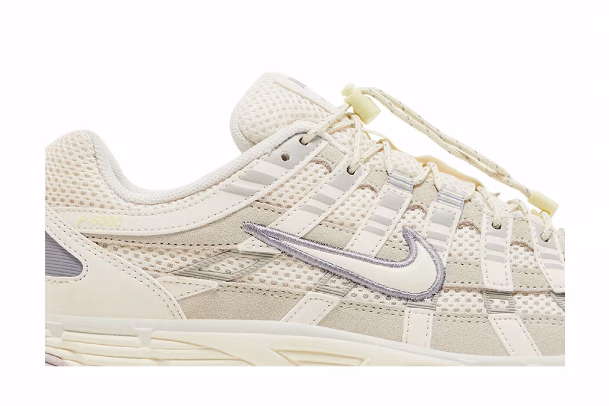 Nike Women's P-6000 Light Bone Platinum Violet, view 3