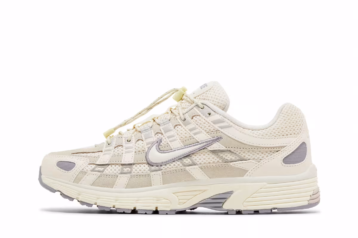 Nike Women's P-6000 Light Bone Platinum Violet, view 4