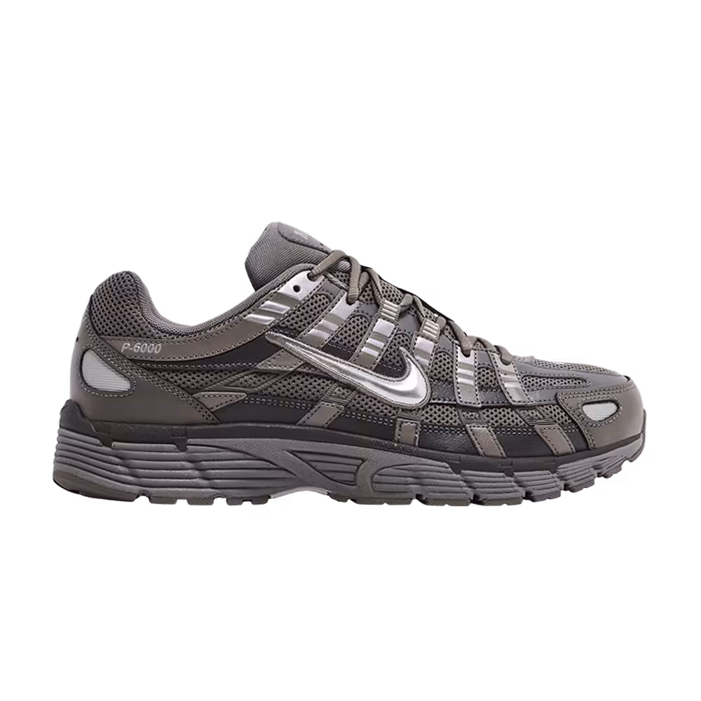 Nike P-6000 Cave Stone Metallic Silver