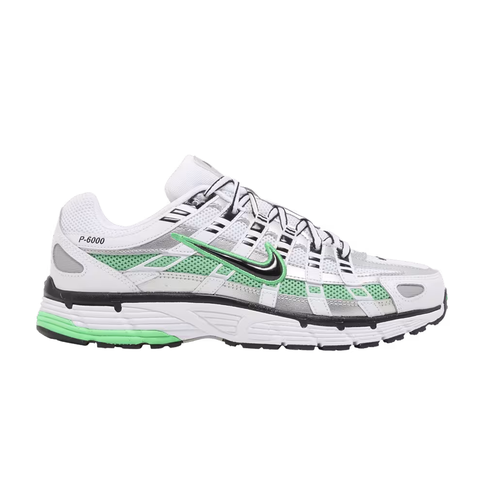 Nike P-6000 White Spring Green