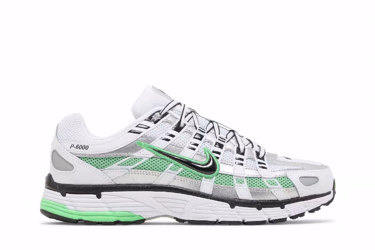 Nike P-6000 White Spring Green, view 2